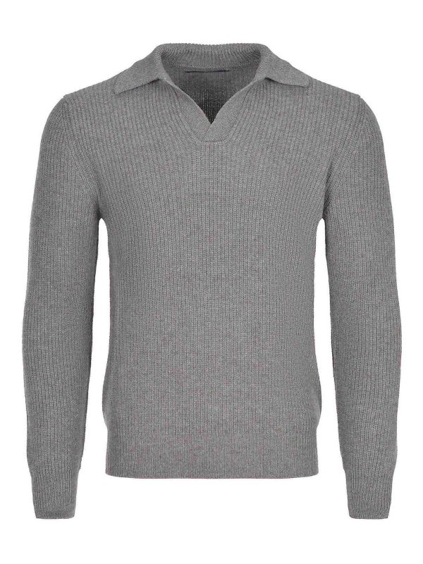 TAGLIATORE: ポロシャツ - ポロシャツ - グレー