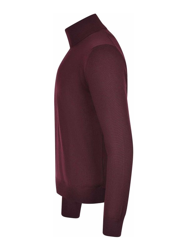 TAGLIATORE: Col roulé & Col polo online - Pull Col Roulé - Rouge