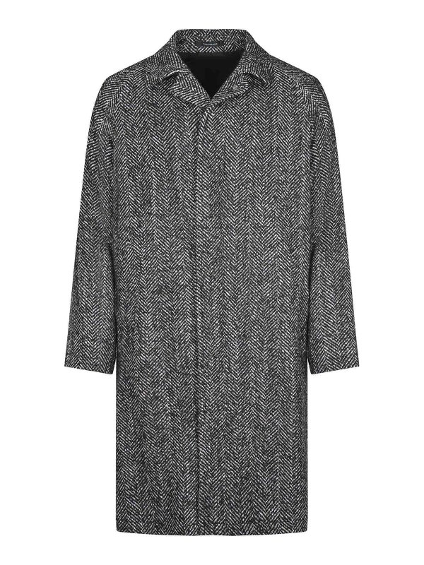 TAGLIATORE: Abrigos semilargos online - Abrigo Midi - Negro