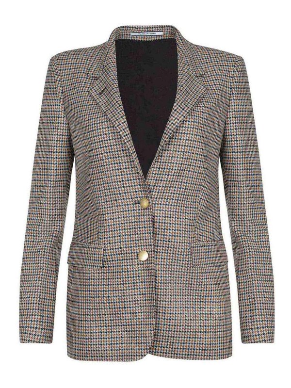 TAGLIATORE: blazers - Single-Breasted Jacket Wool Blend