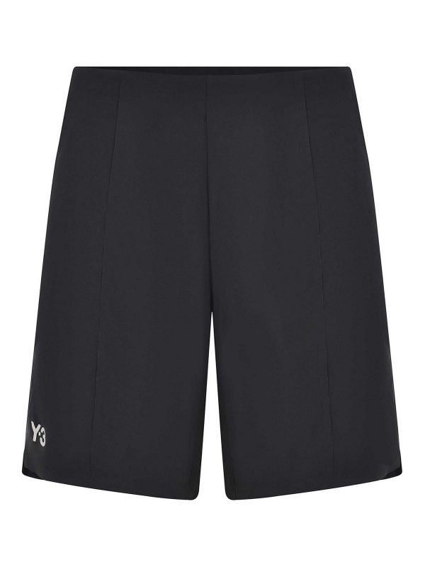 Y-3: Hosen Shorts - Shorts - Schwarz