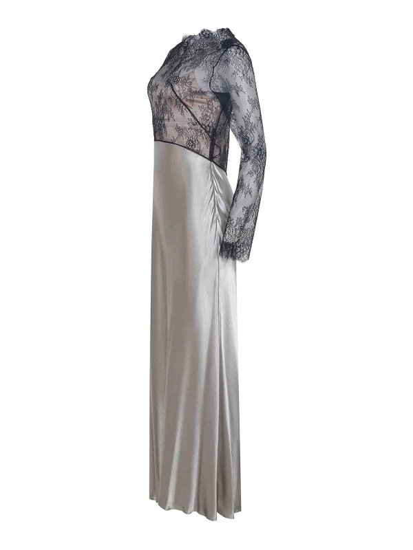 ALBERTA FERRETTI: ニーレングスドレス online - 膝丈ドレス - グレー