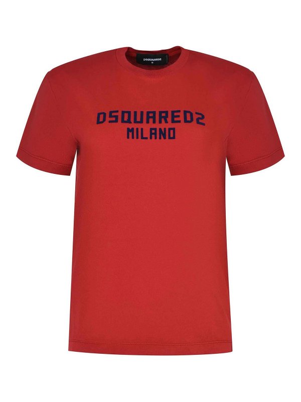 DSQUARED2: Camisetas - Camiseta - Rojo