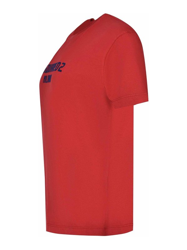 DSQUARED2: Camisetas online - Camiseta - Rojo