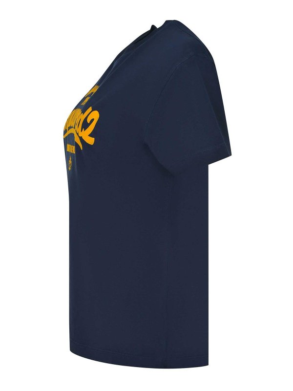 DSQUARED2: T-shirts online - T-Shirt - Blau