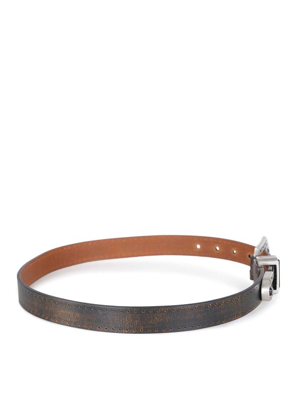 GOLDEN GOOSE: ベルト online - ベルト - 黒