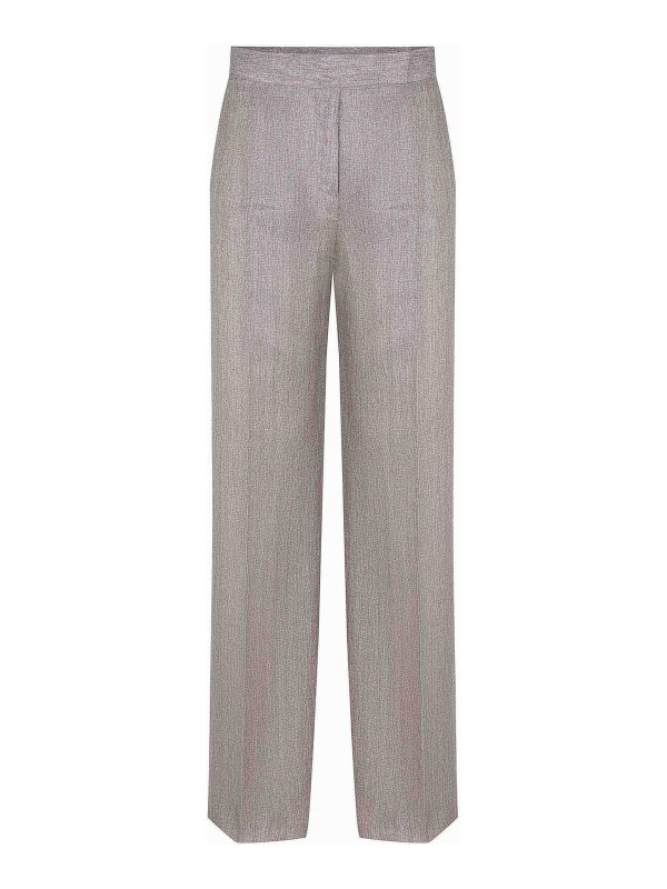 Max Mara: Hosen - Decke - Beige