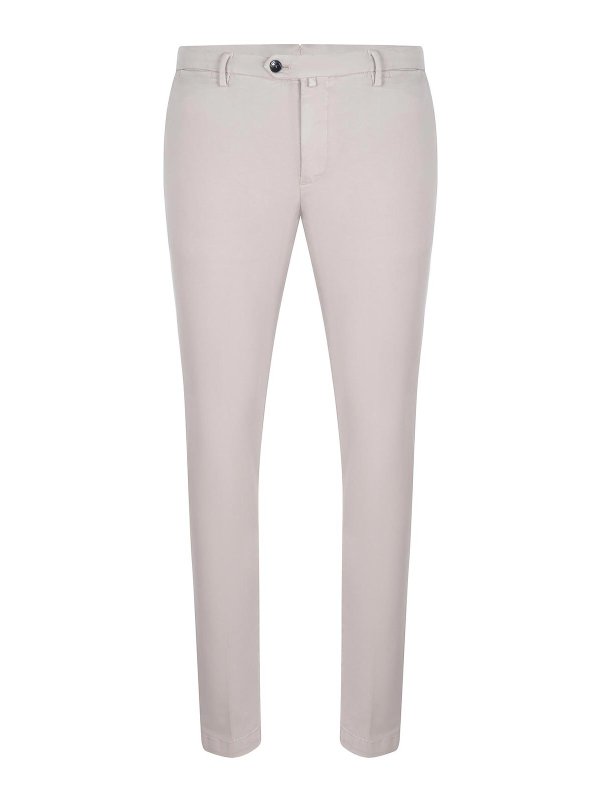 BRIGLIA 1949: トラウザー - ベルト - ベージュ