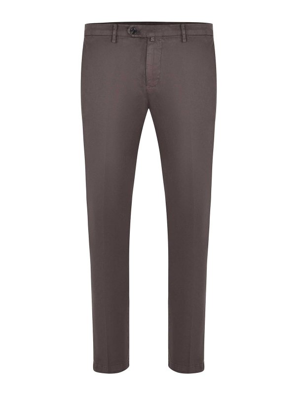 BRIGLIA 1949: トラウザー - ベルト - ブラウン