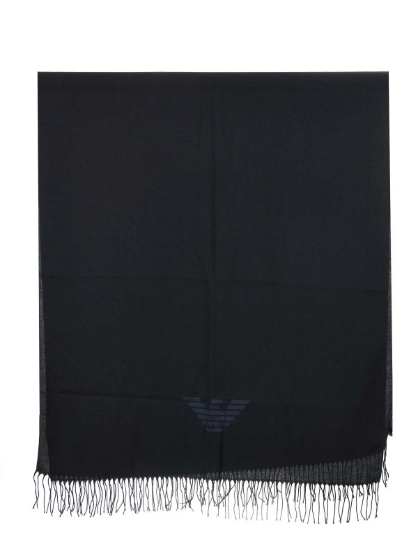 EMPORIO ARMANI: スカーフ online - スカーフ - 黒