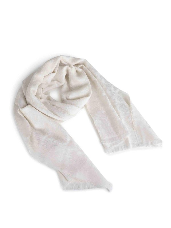 TAGLIATORE: Bufandas y pañuelos - Bufanda - Blanco