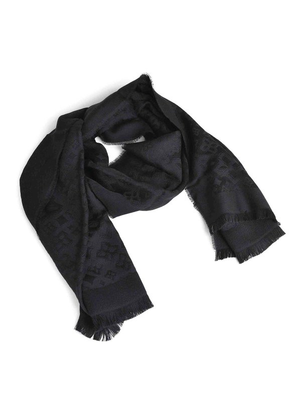 TAGLIATORE: スカーフ - スカーフ - 黒