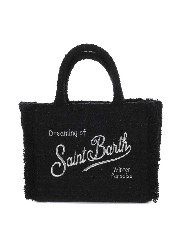 MC2 SAINT BARTH: Handtaschen - Shopper - Schwarz