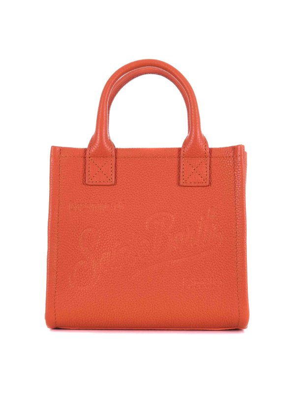 MC2 SAINT BARTH: Handtaschen - Shopper - Orange