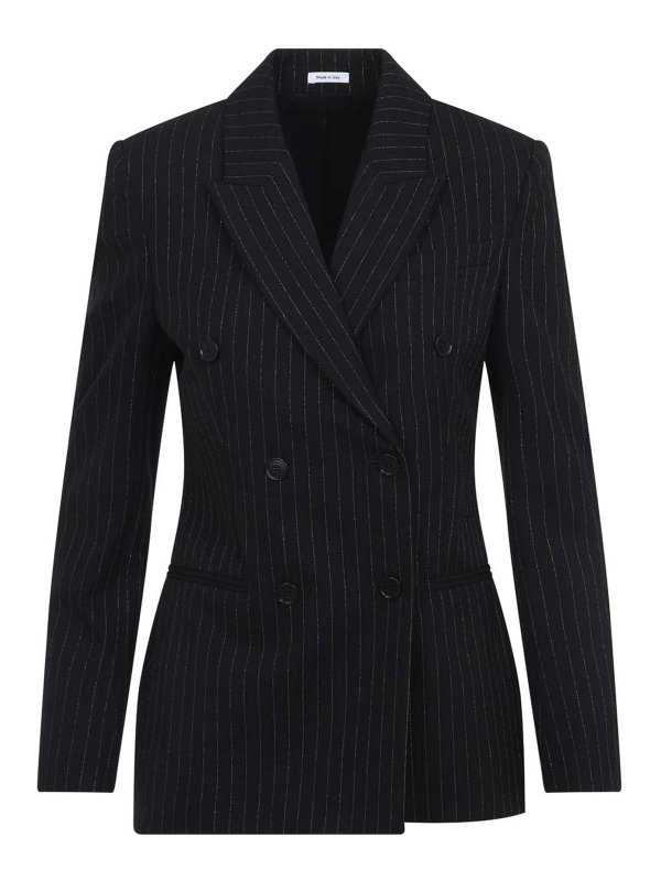 ALEXANDER MCQUEEN: カジュアルジャケット - カジュアルジャケット - 黒