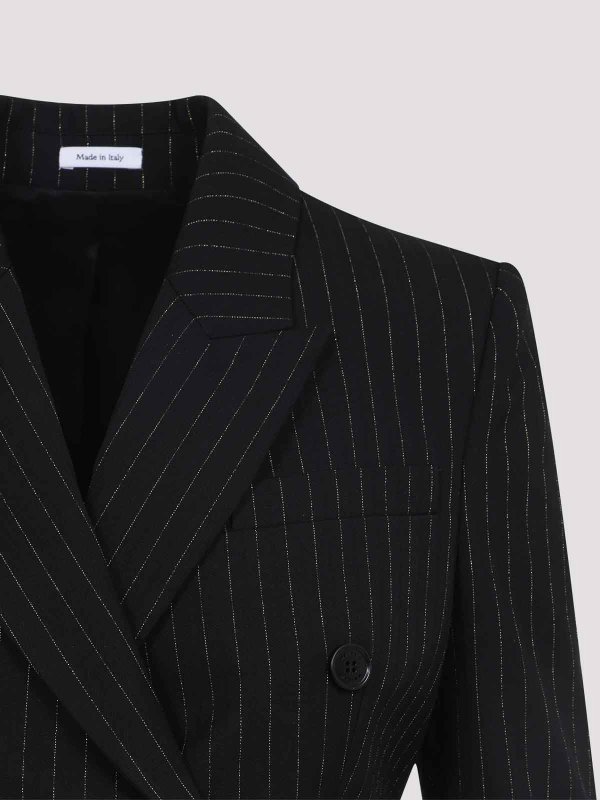 The Best Shops ALEXANDER MCQUEEN: カジュアルジャケット - カジュアルジャケット - 黒