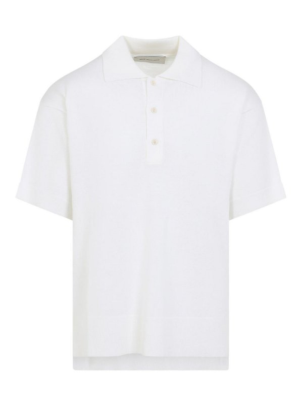 AMI PARIS: ポロシャツ - ポロシャツ - 白