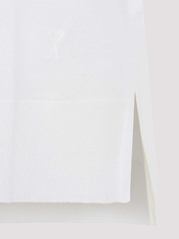 ポロシャツ - 白 shop online: AMI PARIS