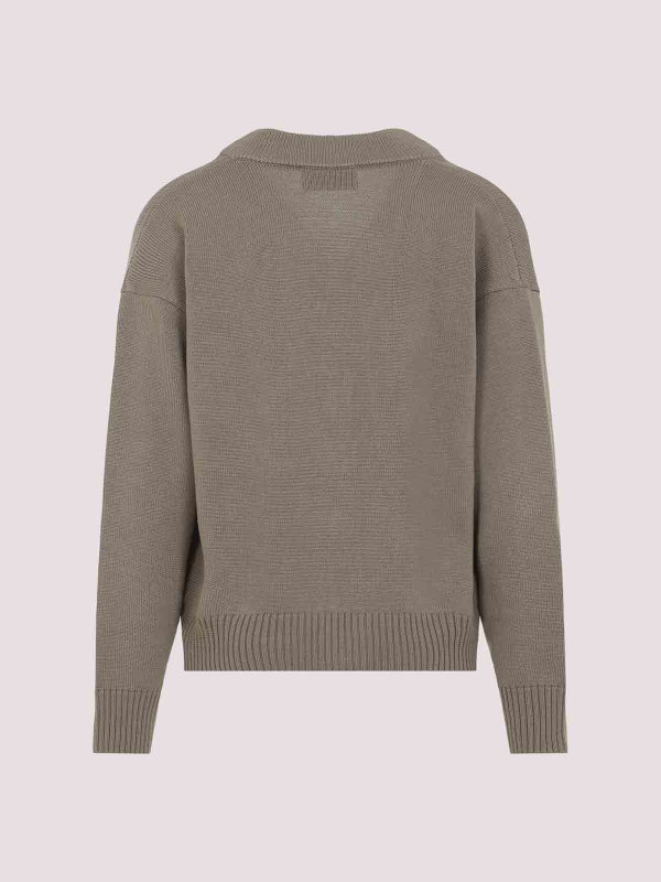 AMI PARIS: cardigans online - Wool Cardigan