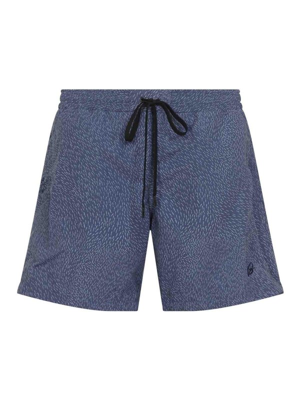 BRIONI: pantaloni shorts - Pantaloncini da bagno 17 cm