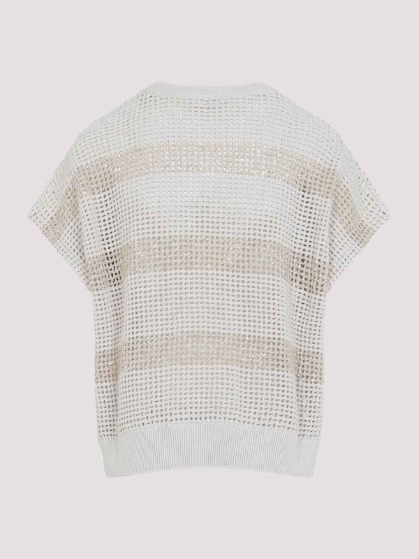 BRUNELLO CUCINELLI: クルーネック online - クルーネック - 白