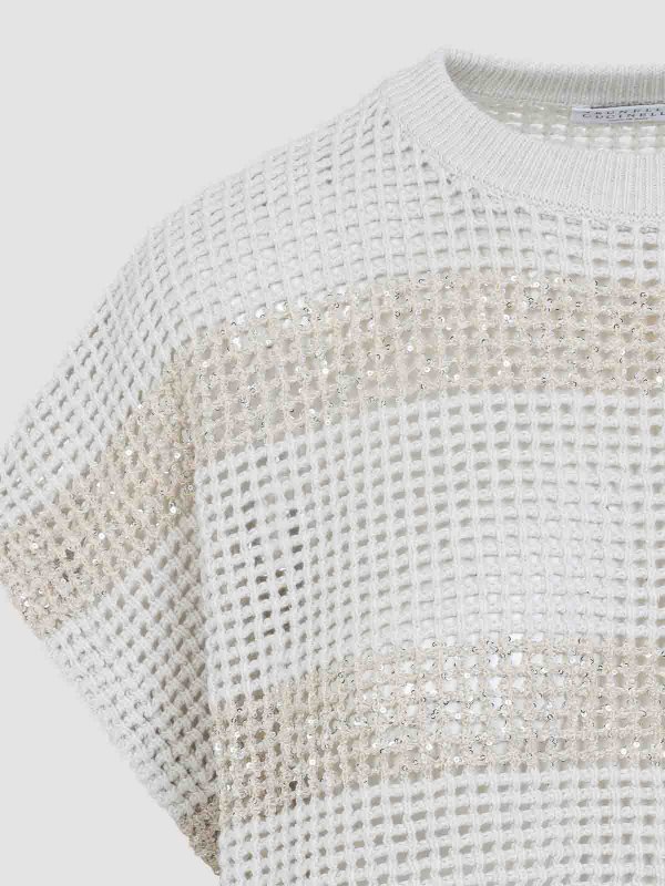 The Best Shops BRUNELLO CUCINELLI: クルーネック - クルーネック - 白