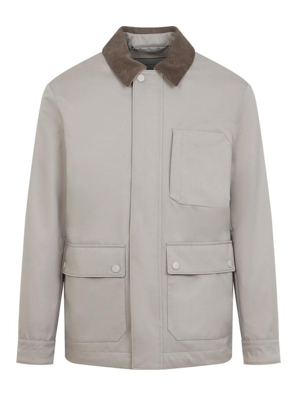 CANALI: カジュアルジャケット - カジュアルジャケット - ベージュ