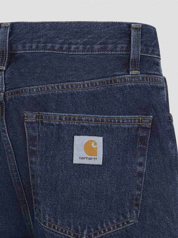 The Best Shops CARHARTT: トラウザーショーツ - ショートパンツ - ブルー
