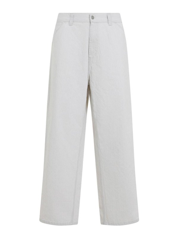 CARHARTT: カジュアルトラウザー - カジュアルパンツ - グレー