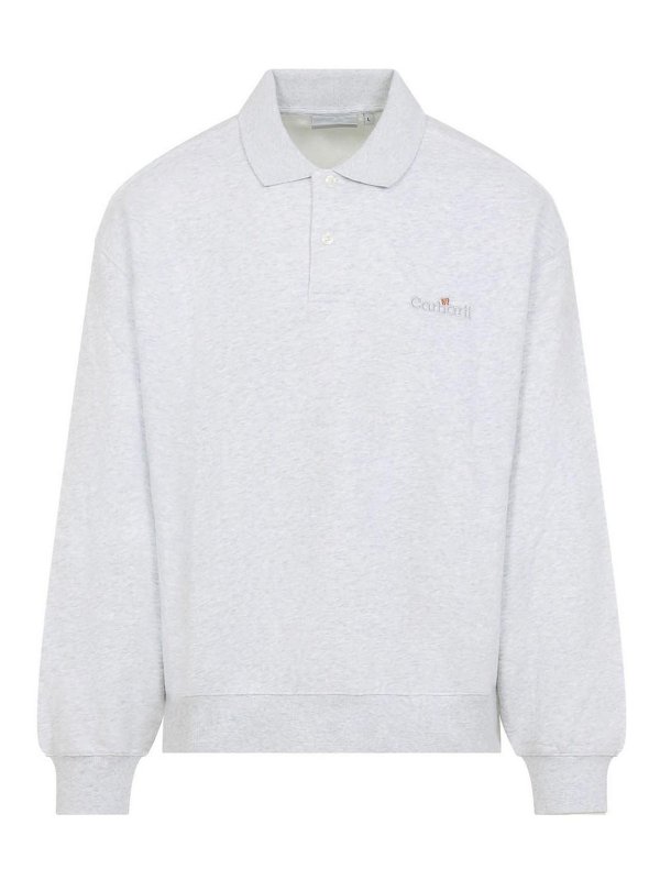 CARHARTT: ポロシャツ - ポロシャツ - グレー