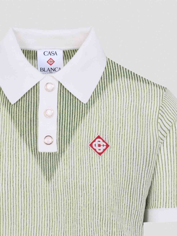 The Best Shops CASABLANCA: ポロシャツ - ポロシャツ - 緑