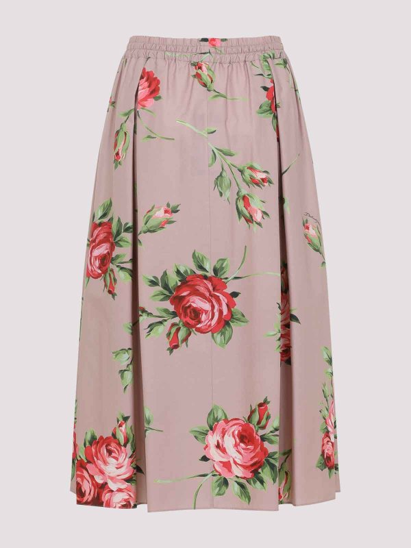 DOLCE & GABBANA: ニーレングススカート＆ミディ丈 online - 膝丈/ミディスカート - マルチカラー