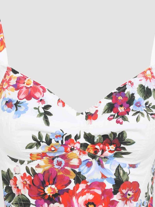 The Best Shops DOLCE & GABBANA: Tops y camisetas sin mangas - Top - Blanco