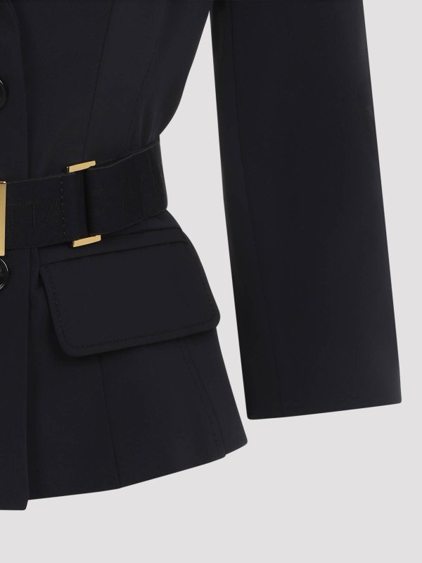 The Best Shops ELISABETTA FRANCHI: ダウン・ハイテクジャケット - ダウンジャケット - 黒