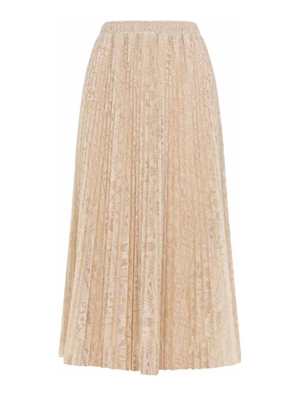 ERMANNO SCERVINO: Knielange und Midi Röcke - Midirock - Weiß