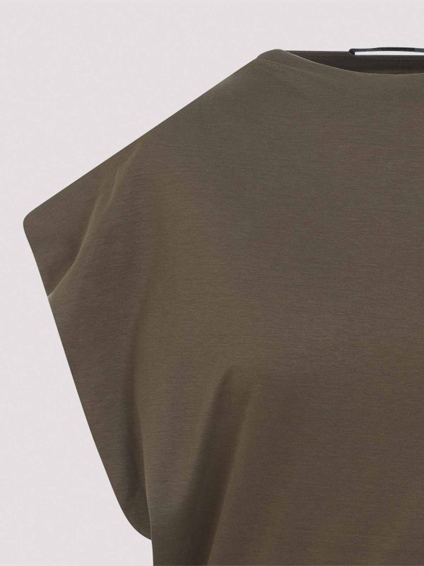 The Best Shops JACQUEMUS: ショートドレス - ショートドレス - グレイッシュブラウン