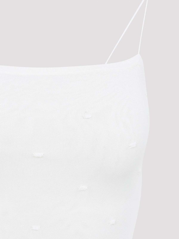 The Best Shops JACQUEMUS: Maxikleider - Maxikleid - Creme