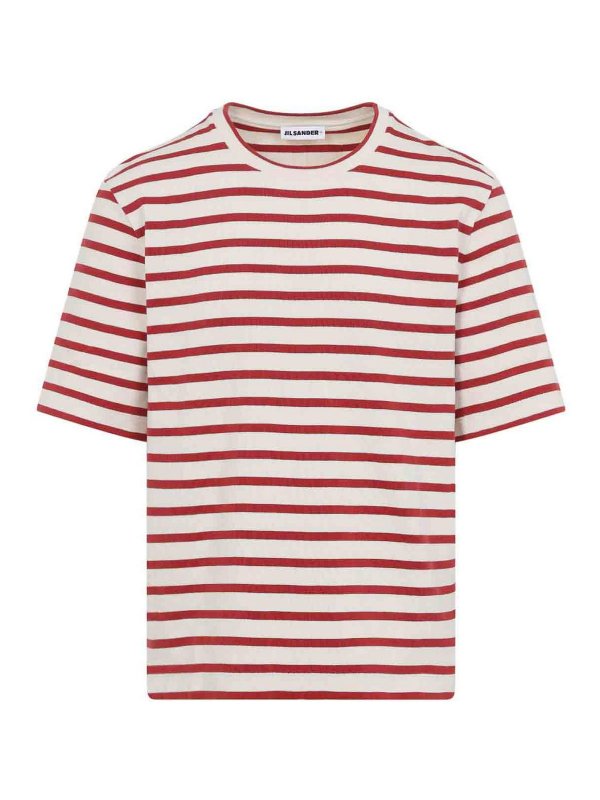 JIL SANDER: Camisetas - Camiseta - Rojo