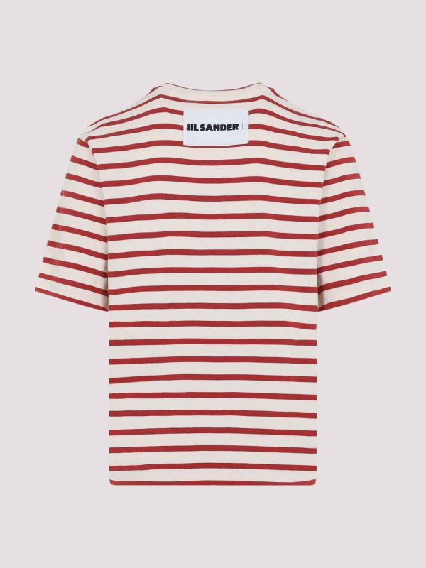 JIL SANDER: Camisetas online - Camiseta - Rojo