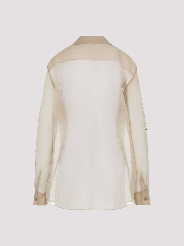KHAITE: Tops & Débardeurs online - Top - Beige