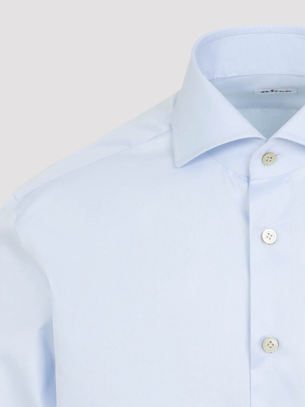 The Best Shops KITON: Chemises - Chemise - Bleu