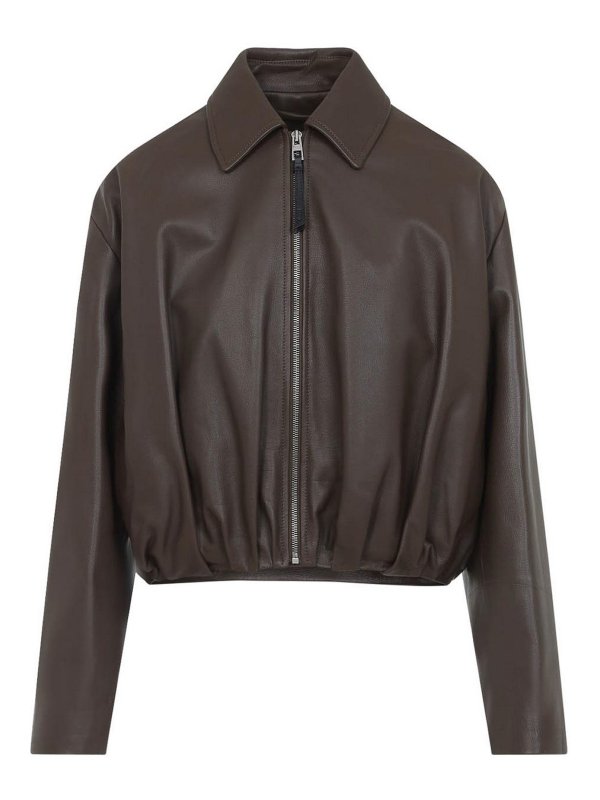 LOEWE: casual jackets - Draped Jacket