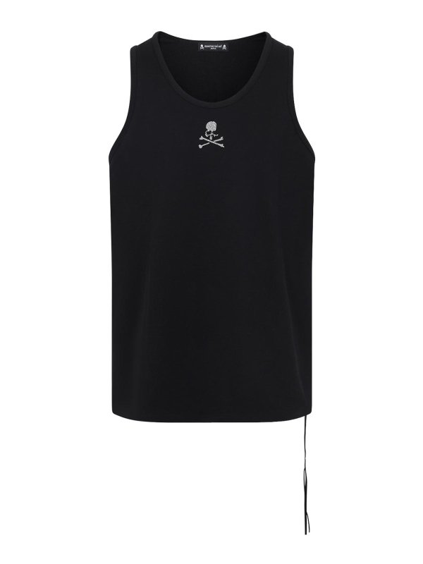 MASTERMIND JAPAN: トップス＆タンクトップ - トップ/タンクトップ - 黒