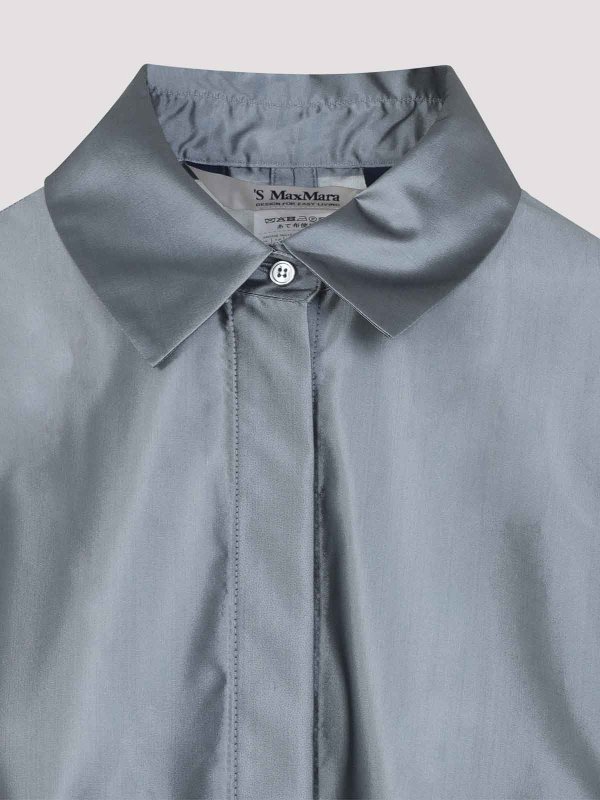 The Best Shops S MAX MARA: ニーレングスドレス - 膝丈ドレス - ブルー