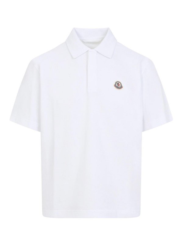 MONCLER: Polos - Polo - Blanco