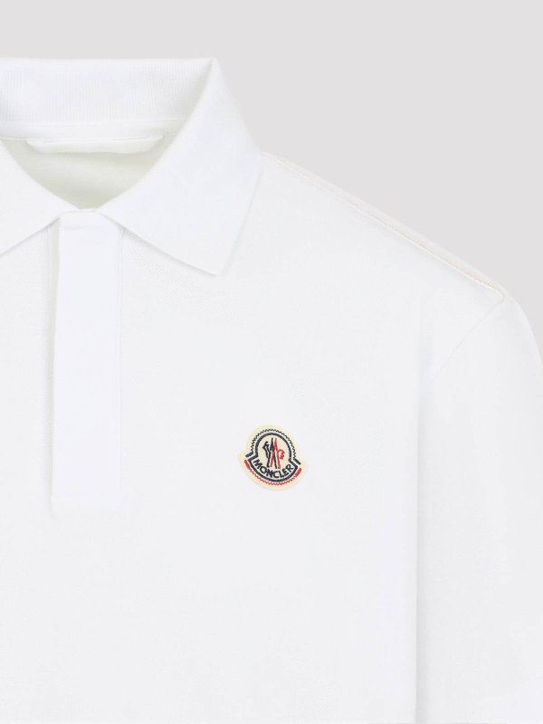 Polo - Blanco shop online: MONCLER