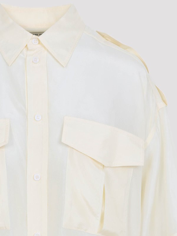 The Best Shops PHOEBE PHILO: shirts - Phoebe Lite Utility Shirt