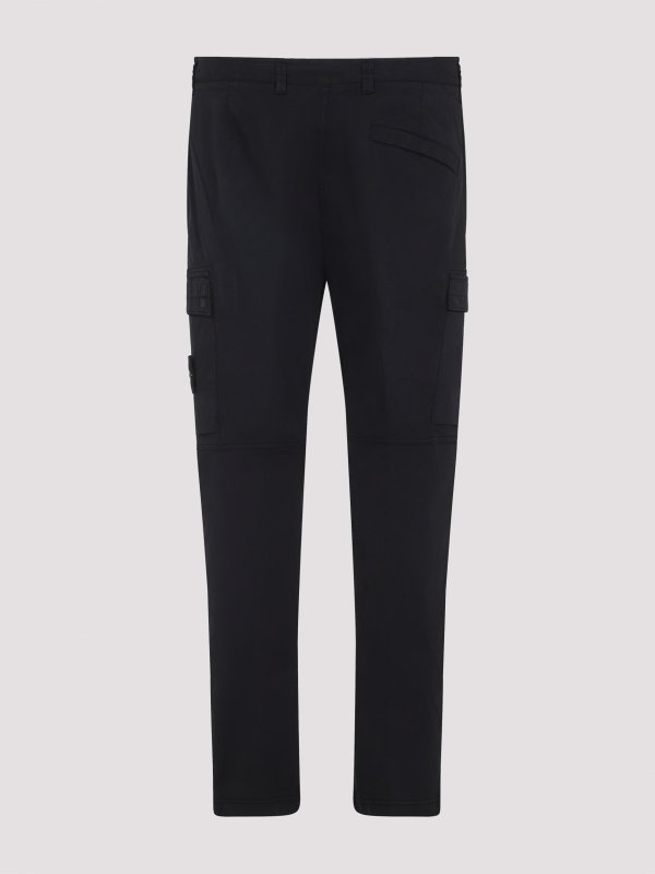 STONE ISLAND: カジュアルトラウザー online - カジュアルパンツ - 黒