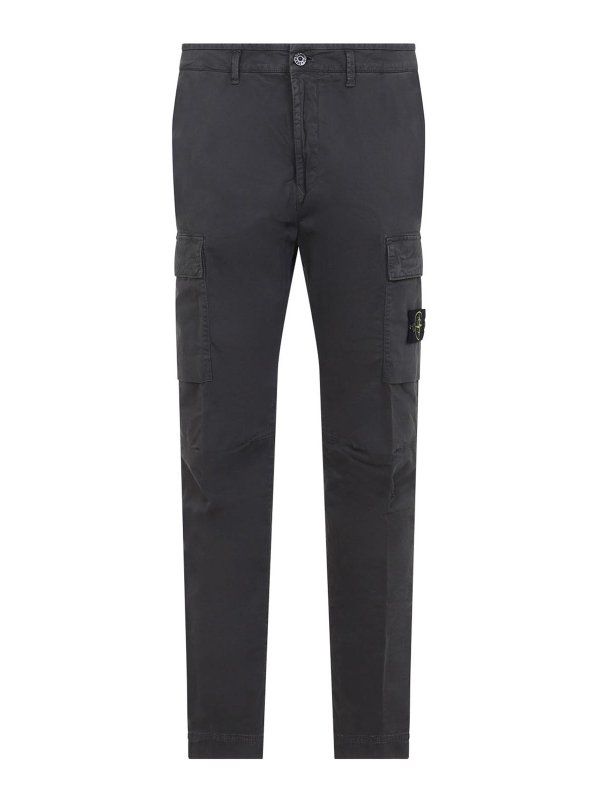 STONE ISLAND: casual trousers - Trousers