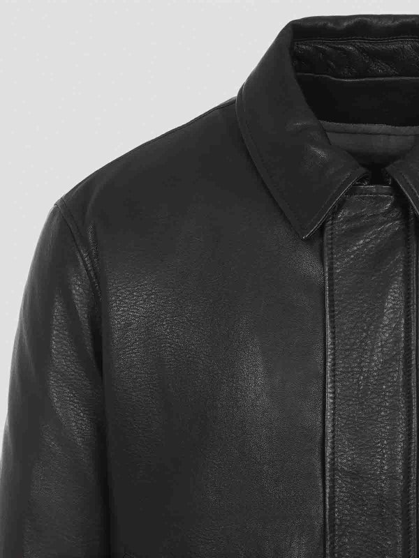 The Best Shops YVES SALOMON: leather jacket - Jacket